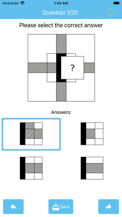 IQ Test: Logical Reasoning Pro Screenshot