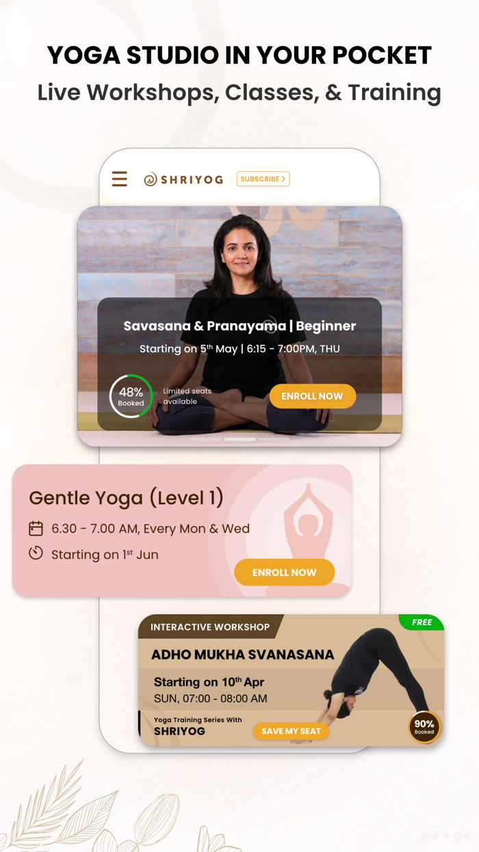 Yoga Workout App for Men Women