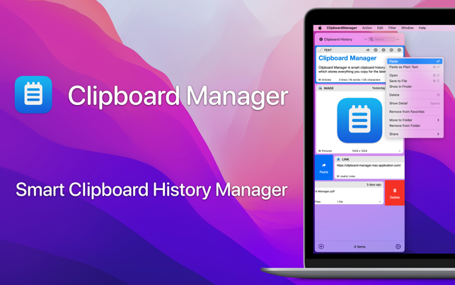 ‎Clipboard Manager Screenshot