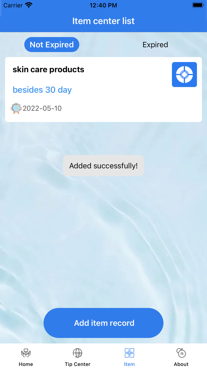 Daily Appropriate Shelf