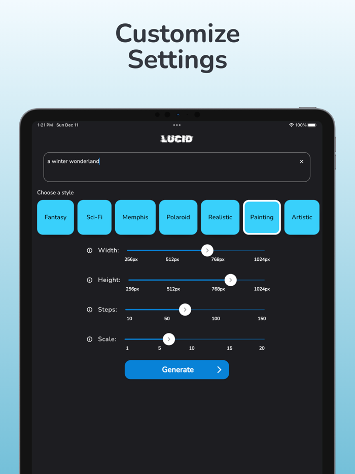 Lucid - Text to Image AI