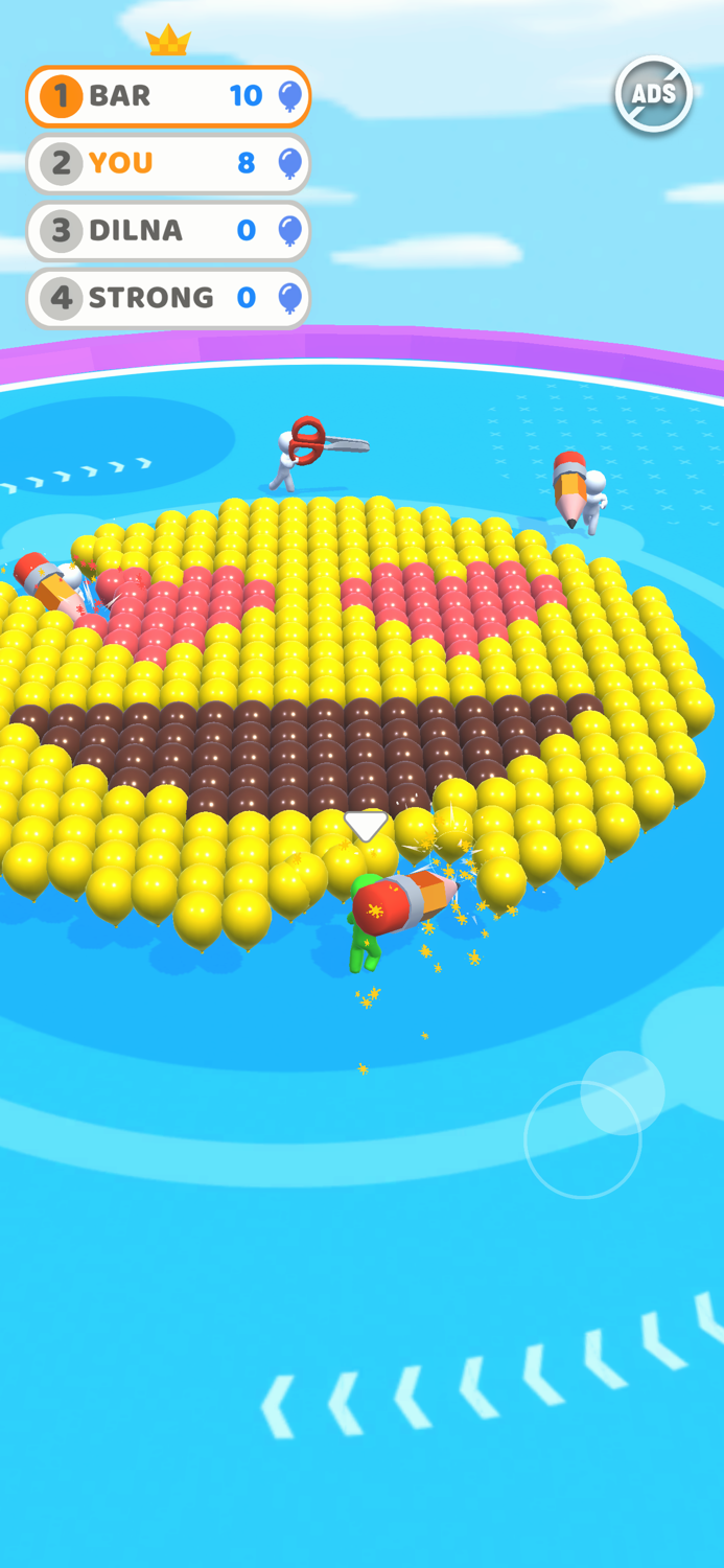 Balloon Popping Party Game