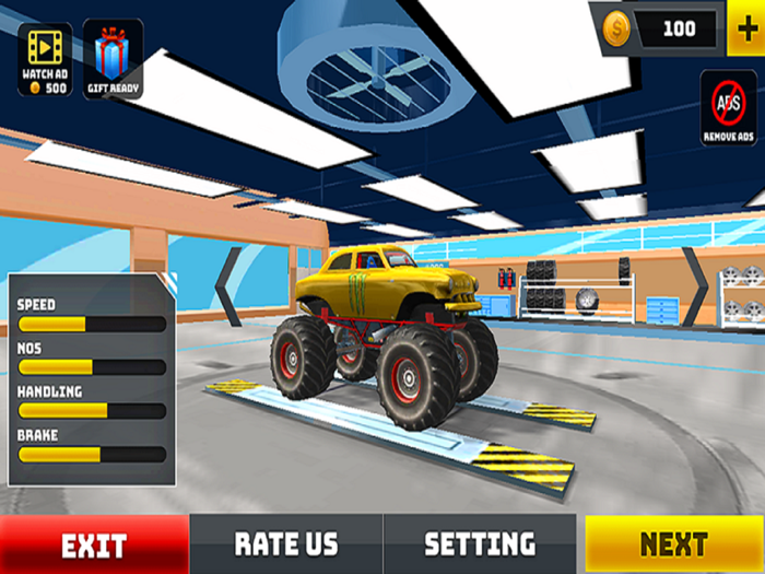 Dragon Monster Truck Racing