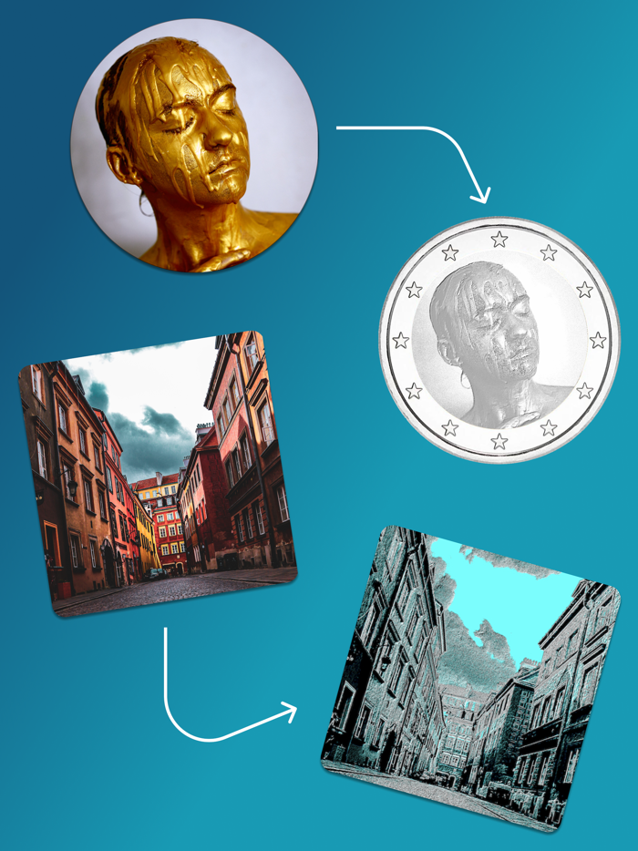 Coin Face - Photo Effect