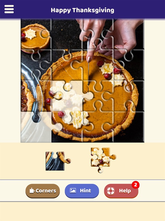 Happy Thanksgiving Puzzle screenshot 2