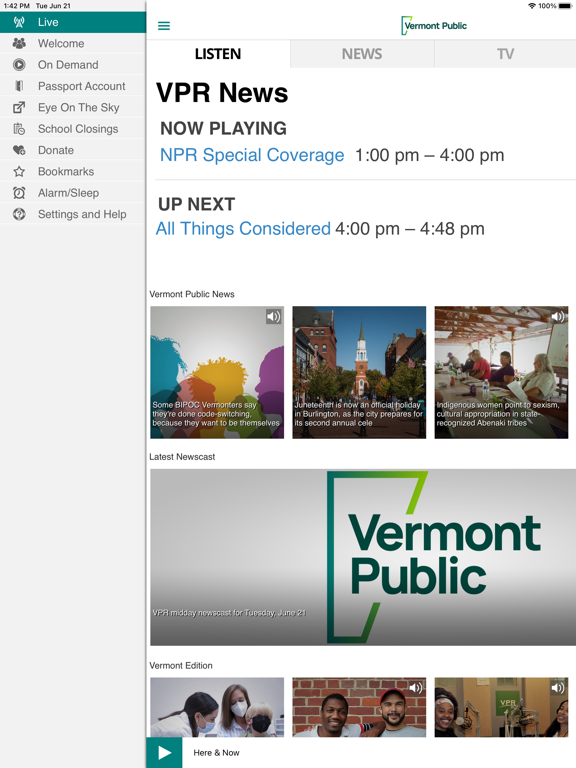 Vermont Public screenshot 3
