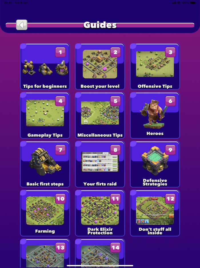Base  Map for Clash of Clans