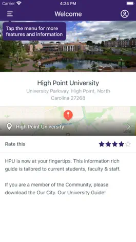 Game screenshot High Point University Guides hack