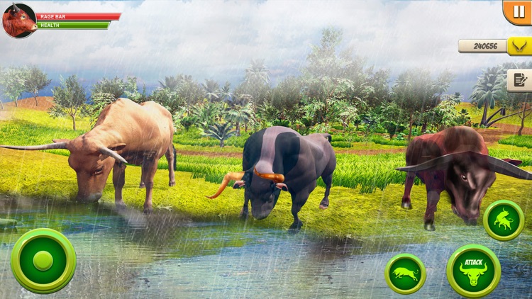 Wild Bull Simulator Attack screenshot-4