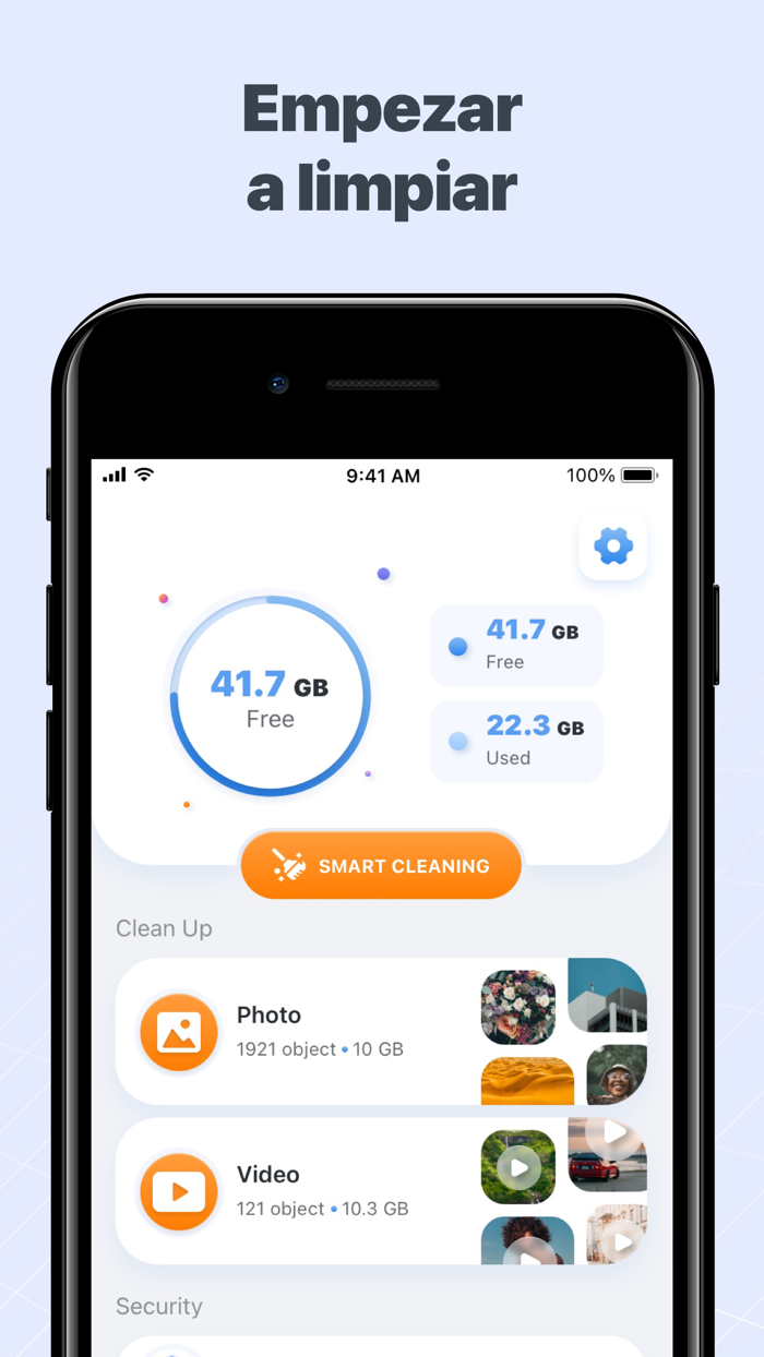 Cleaner Plus Clear Storage