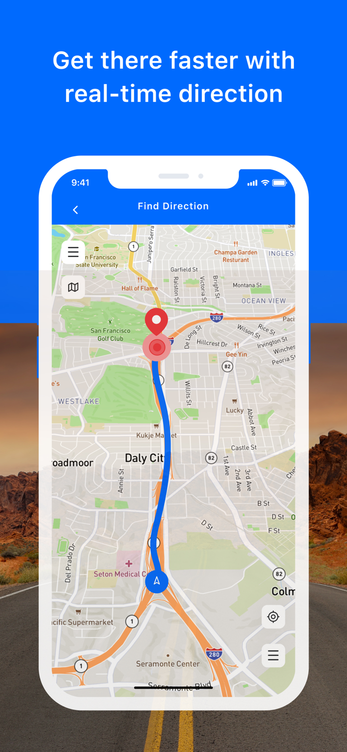 GPS Navigation - Get Direction