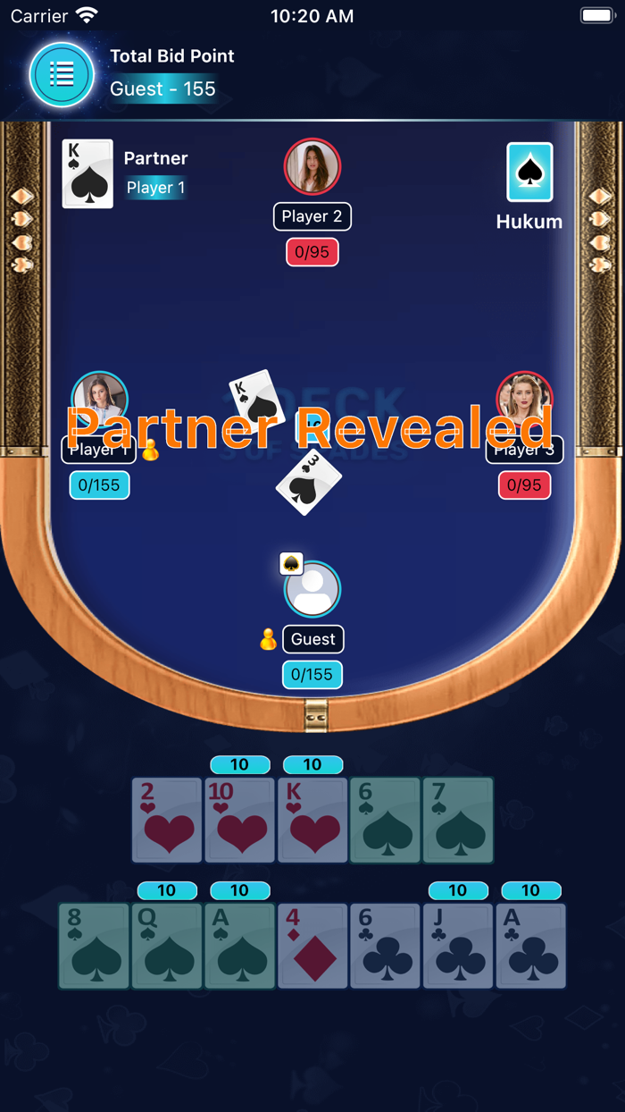 3 of Spades GameKali Ni Tidi