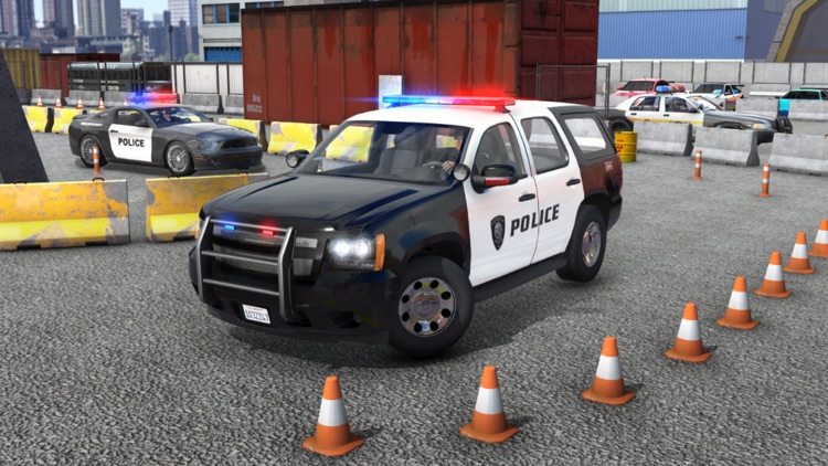 Police Car Parking Real Car screenshot-4