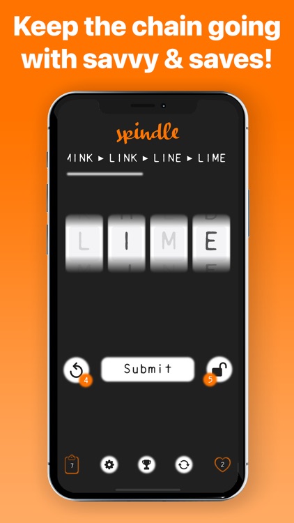 Spindle - A word chain puzzle