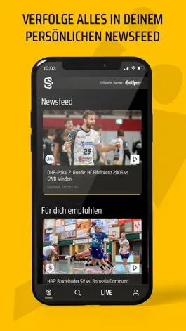 Game screenshot Sportdeutschland TV apk