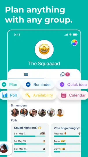 Captura de pantalla de Howbout: Social Event Planner en iPhone 4