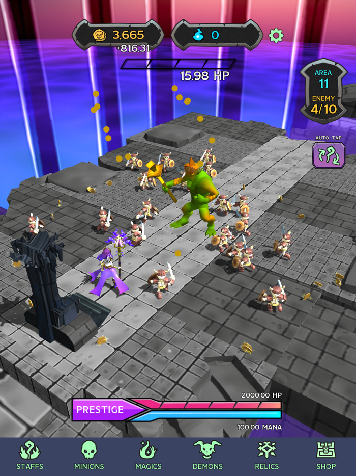 Tap Dungeon Necromancer