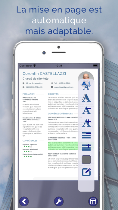 Un CV sur mesure avec giga-cv Un CV sur mesure avec giga-cv