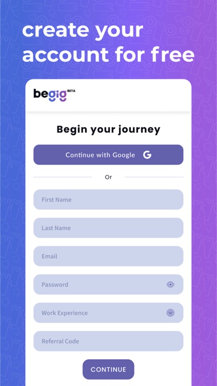 Begig - Freelancer Platform