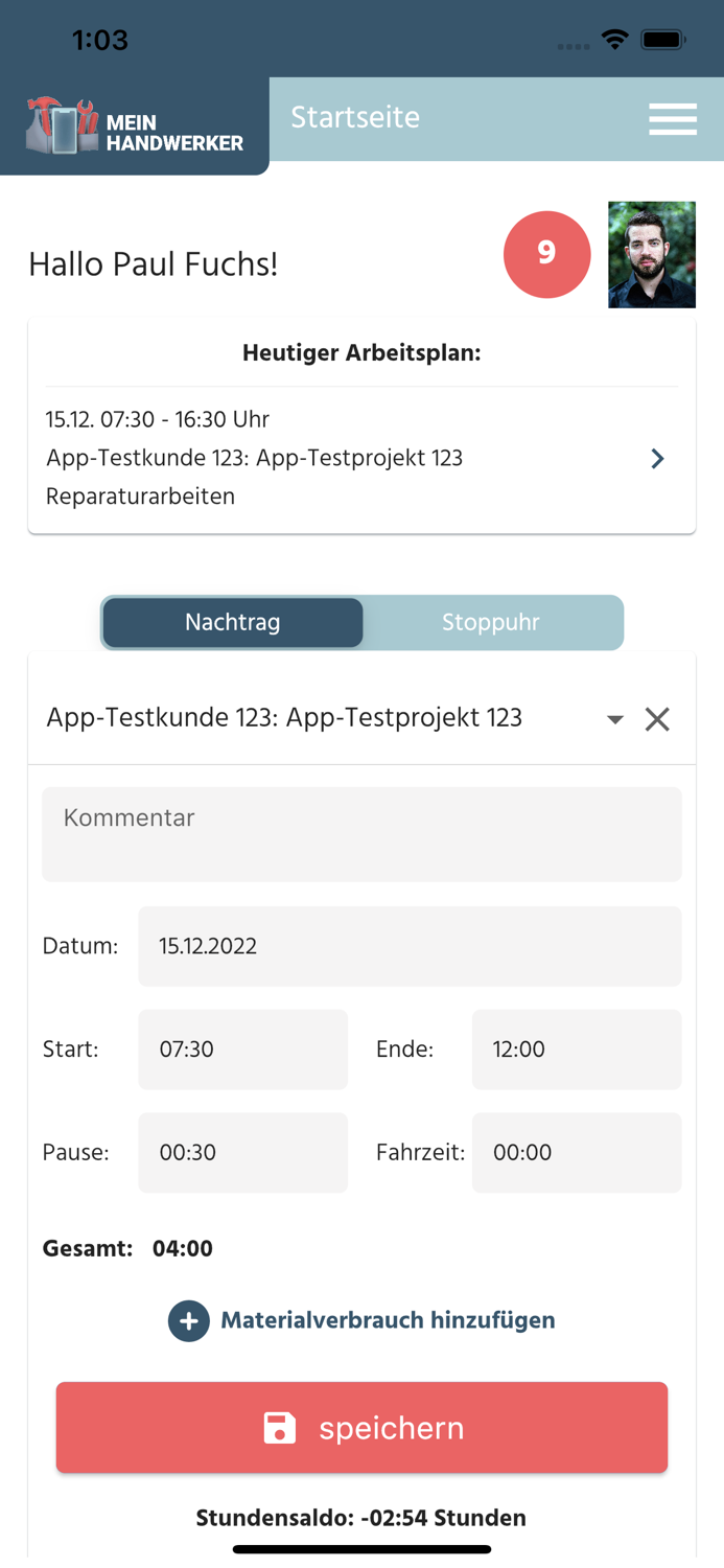 MeinHandwerker-App