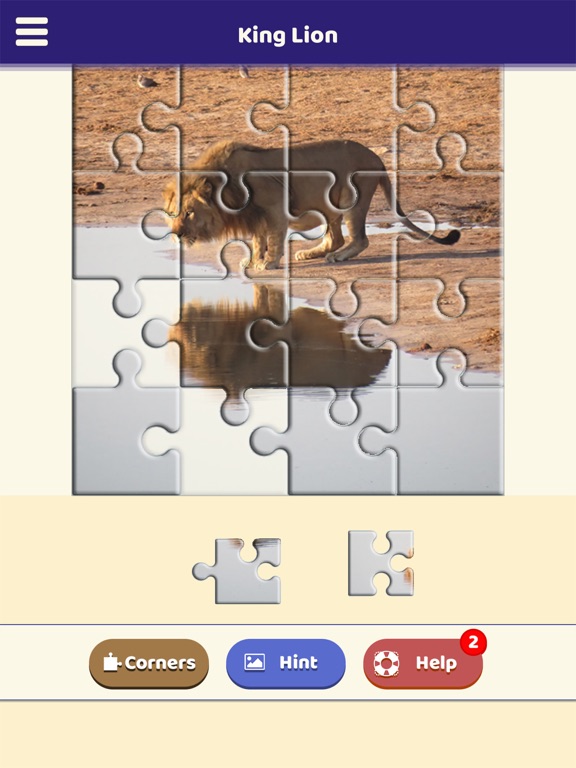 King Lion Puzzle screenshot 2