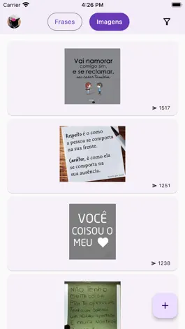 Game screenshot Frases e Imagens apk
