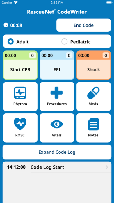 RescueNet® CodeWriter screenshot 2