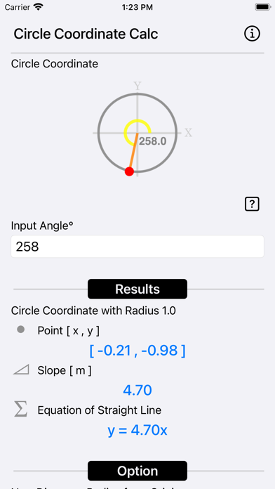 Circle Coordinate Calculator screenshot 6
