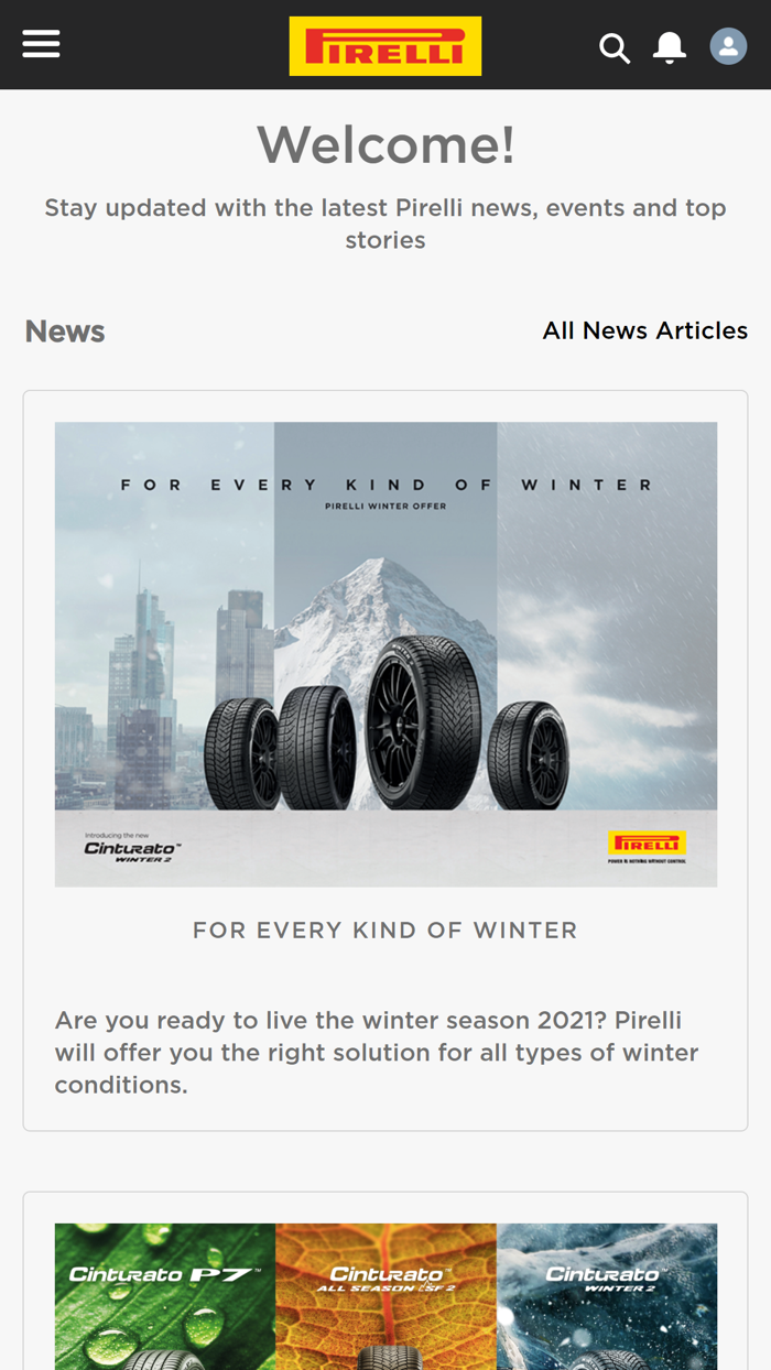 Pirelli Dealer News
