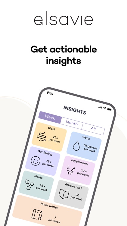 Elsavie: Gut Health Tracking screenshot-3