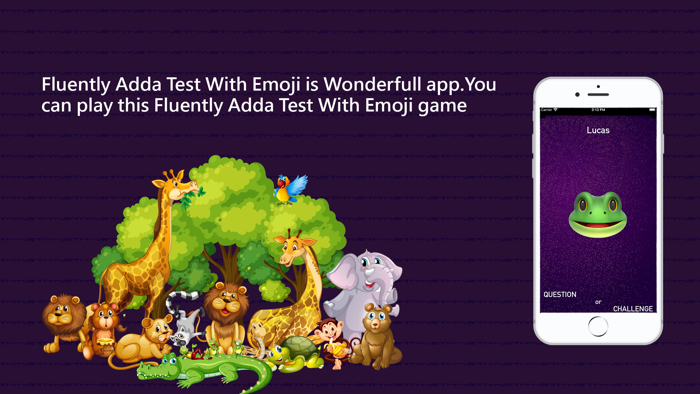 Fluently Adda Test With Emoji