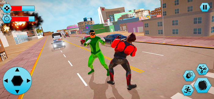 Rope Superhero Mad City Crime