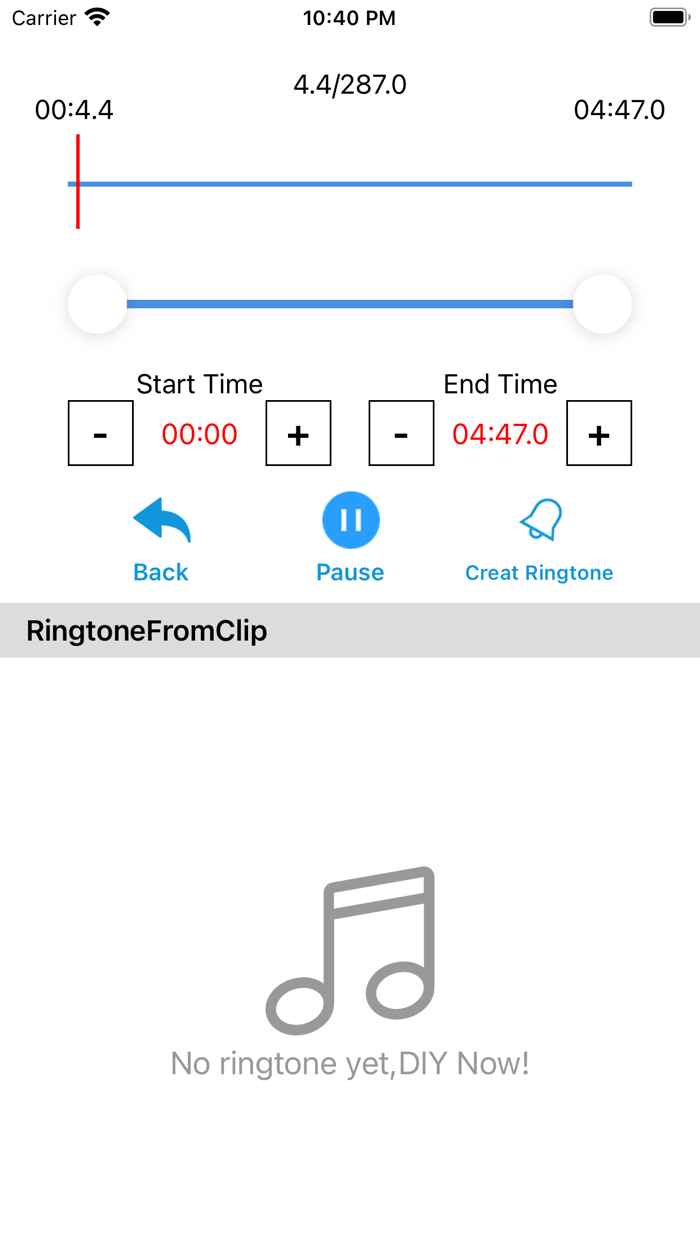 Make Ringtone