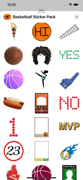 Game screenshot Basketball Hoops Sticker Pack hack