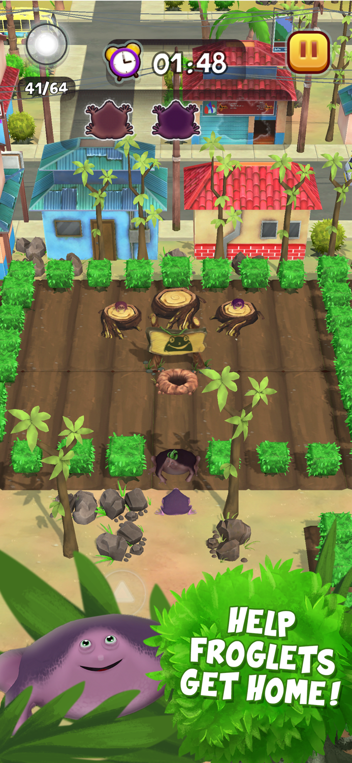 Save the Purple Frog Game