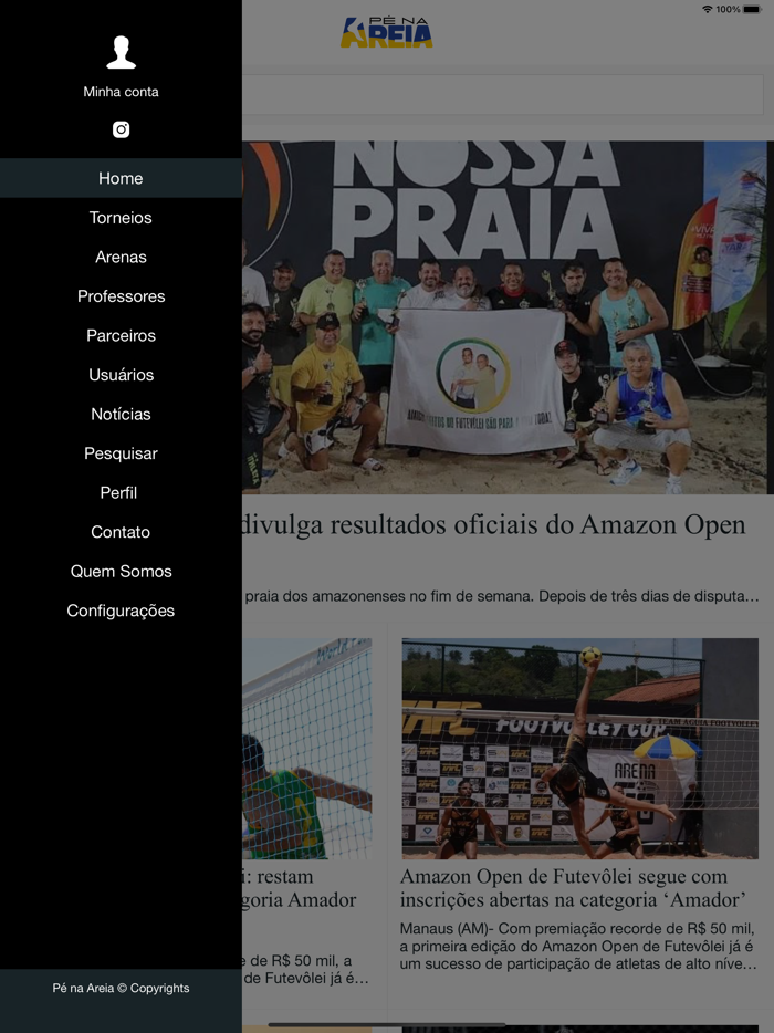 Pé na Areia Esportes