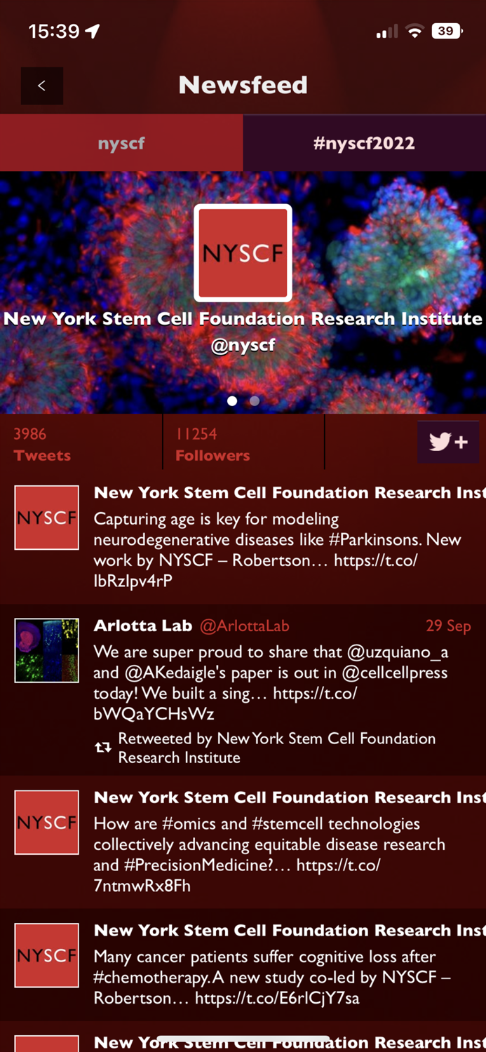 The NYSCF Conference