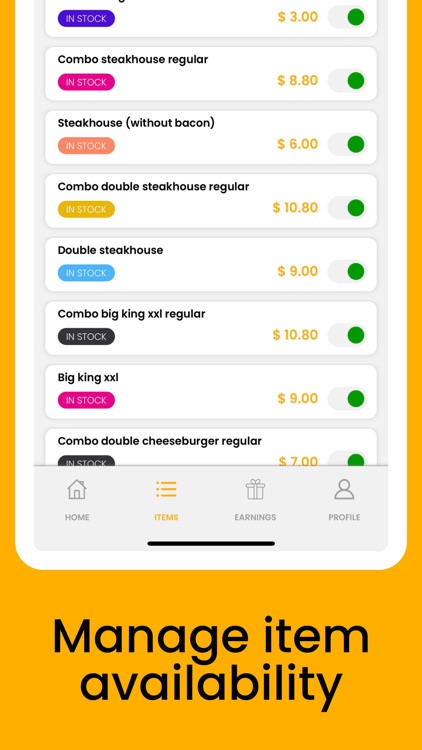 Cabu Store - Manage orders