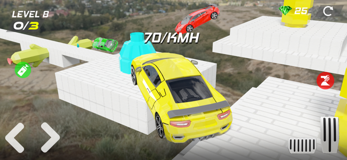 Car Stunt Crazy Mega Ramp Game