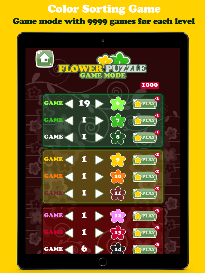 Flower Sort Puzzle