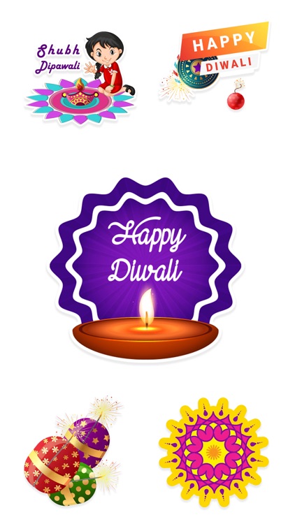 Happy Diwali - Wishes Stickers