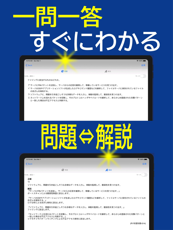 2022年版 高度情報技術者午前共通問題集
