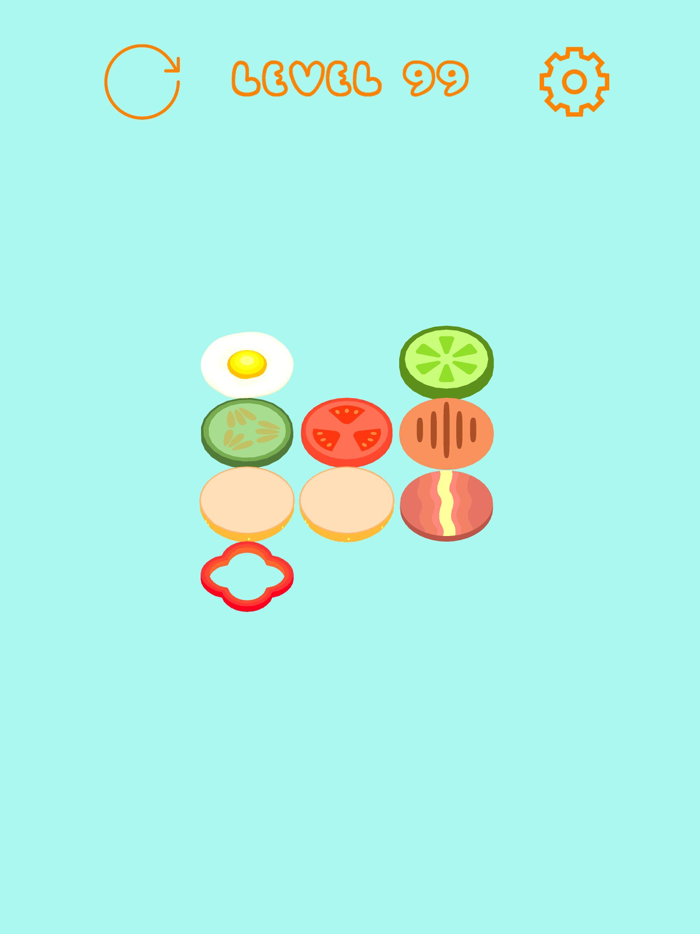 Burger Stack 3D - Puzzle Game