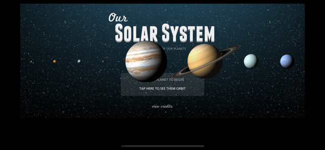 ‎A Solar System Journey Screenshot