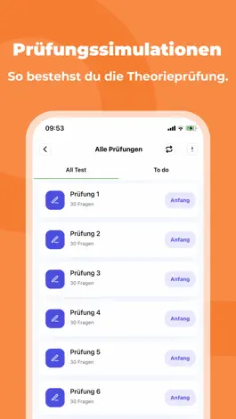 Game screenshot Führerscheintest simulieren apk