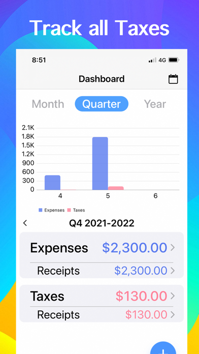 Receipts Tracker, Tax Return screenshot 3