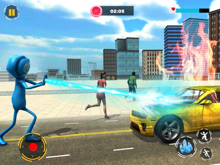 Stickman Puppet Rope Hero Game