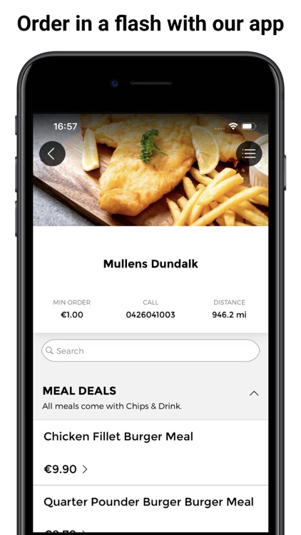 Mullens Takeaway App