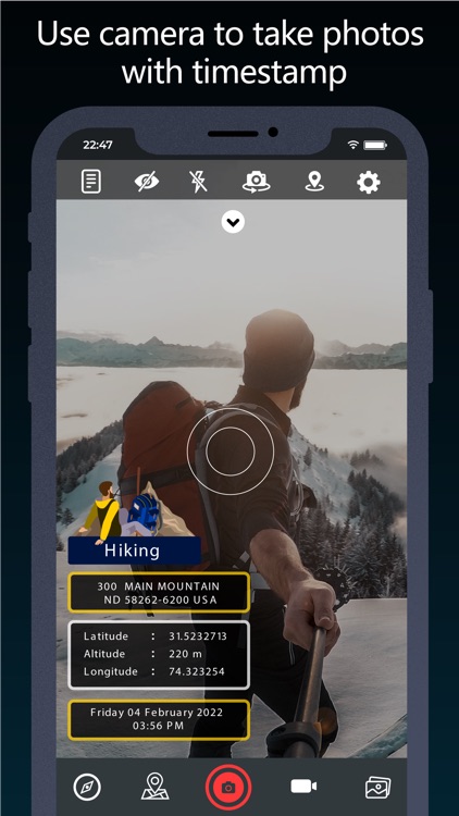 GPS Timestamp : Map Camera screenshot-4