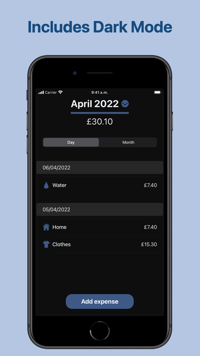 Quick Expense · Simple Budget